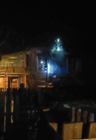 Тверской области в сгоревшем доме был обнаружен труп мужчины