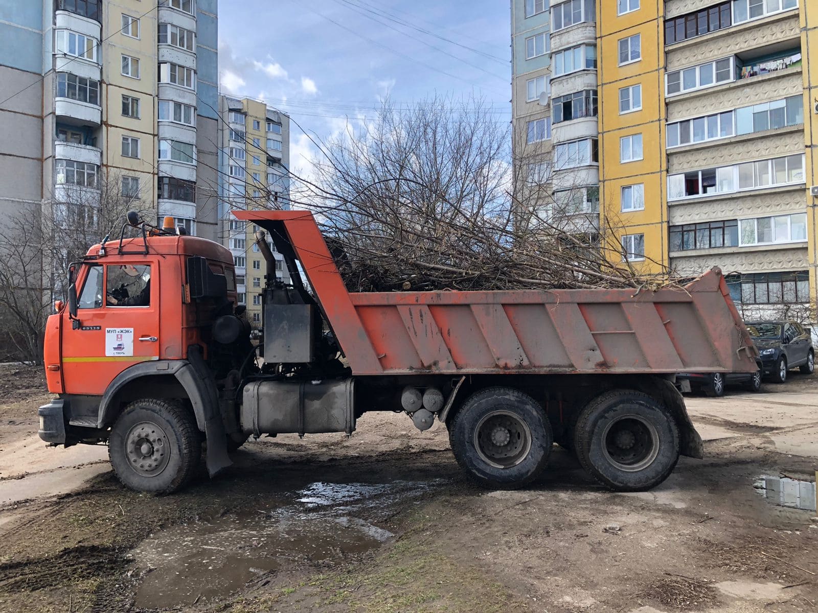 В Твери проводят массовые субботники