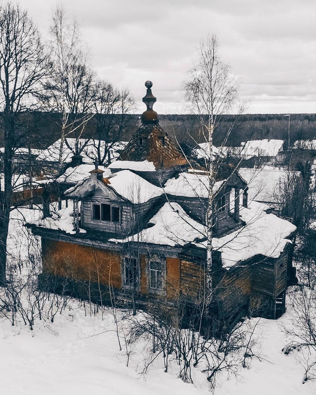 Блогер показала удивительный терем под Тверью Блогер показала удивительный терем под Тверью