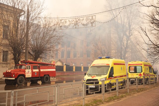 Игорь Руденя рассказал о состоянии пострадавших при пожаре в НИИ людей