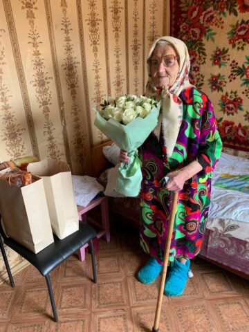 Игорь Руденя поздравил со 101-летием ветерана Великой Отечественной войны Марию Трофимовну Белякову