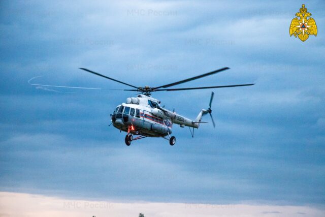 Пациента из Кимр доставили в Тверь вертолетом