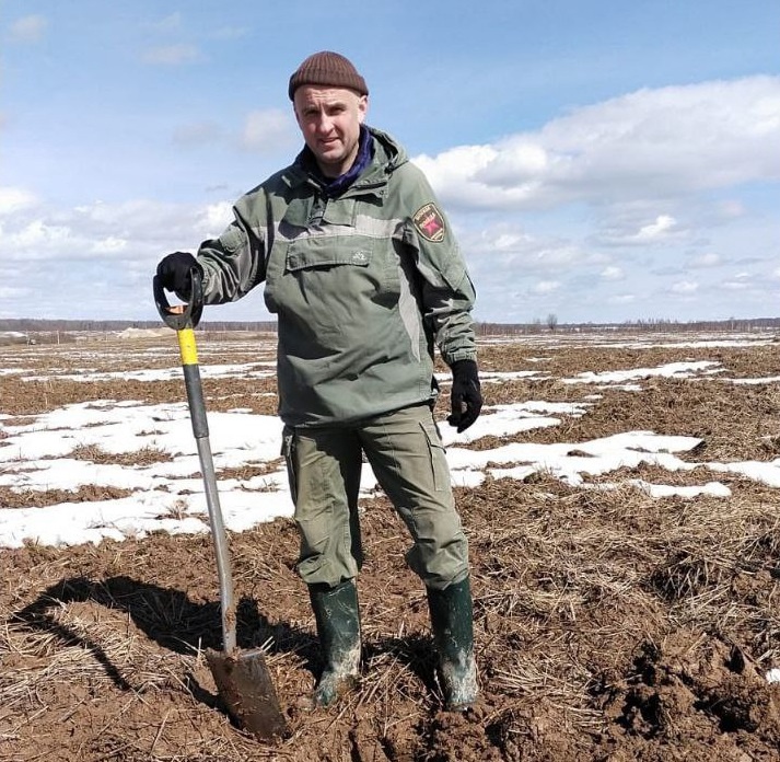 Под Ржевом обнаружили останки трех неизвестных красноармейцев