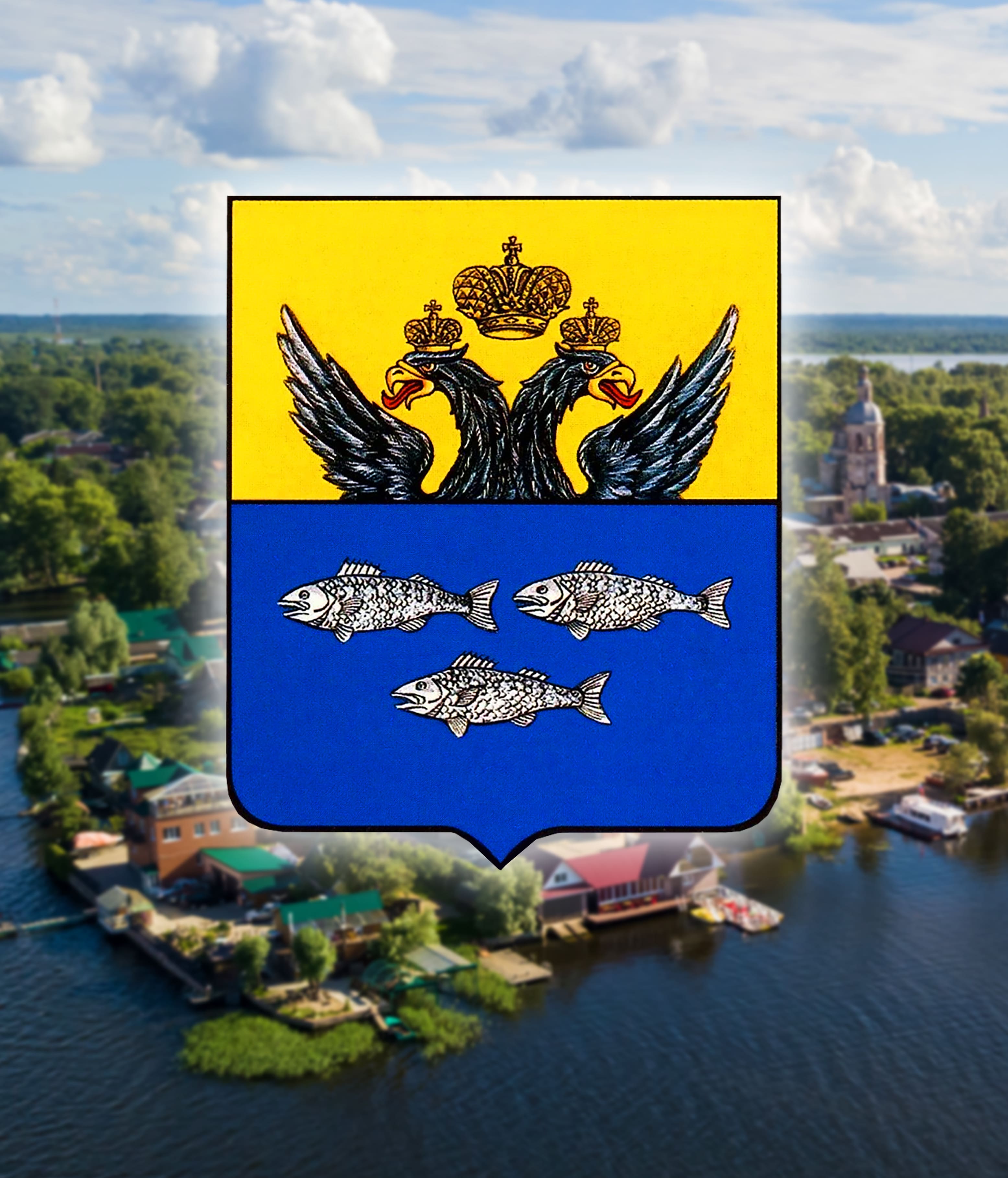 250 лет исполнилось гербам Осташкова и Вышнего Волочка