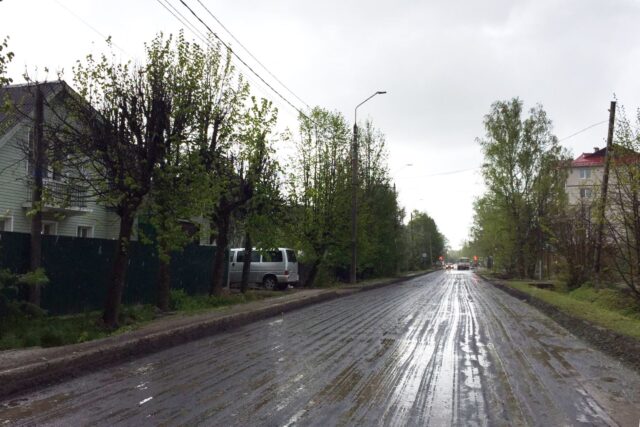 В Нелидове начался ремонт дороги на улицах Строителей и Куйбышева