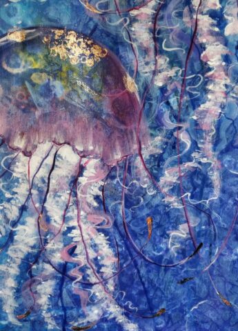 Жителей Твери приглашают нарисовать изящных медуз акрилом и поталью Жителей Твери приглашают нарисовать изящных медуз акрилом и поталью