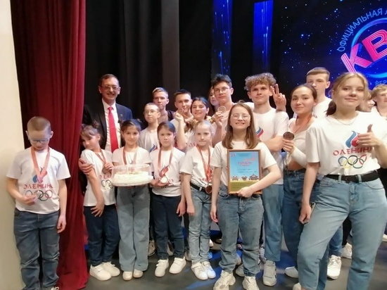 Сборная оленинских КВНщиков заняла третье место в финале Сборная оленинских КВНщиков заняла третье место в финале