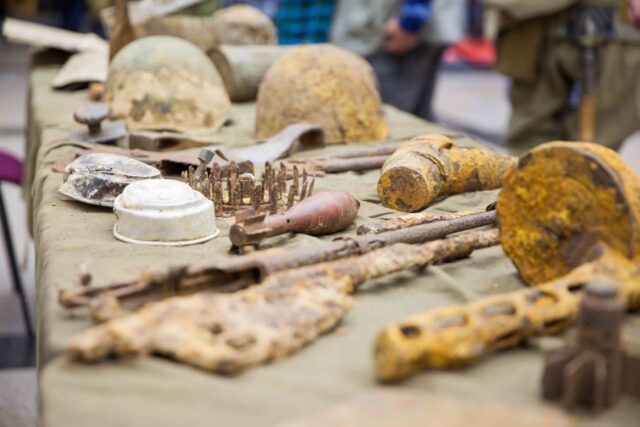 Реликвии времен войны, найденные в Тверской области, представят в Музее Победы