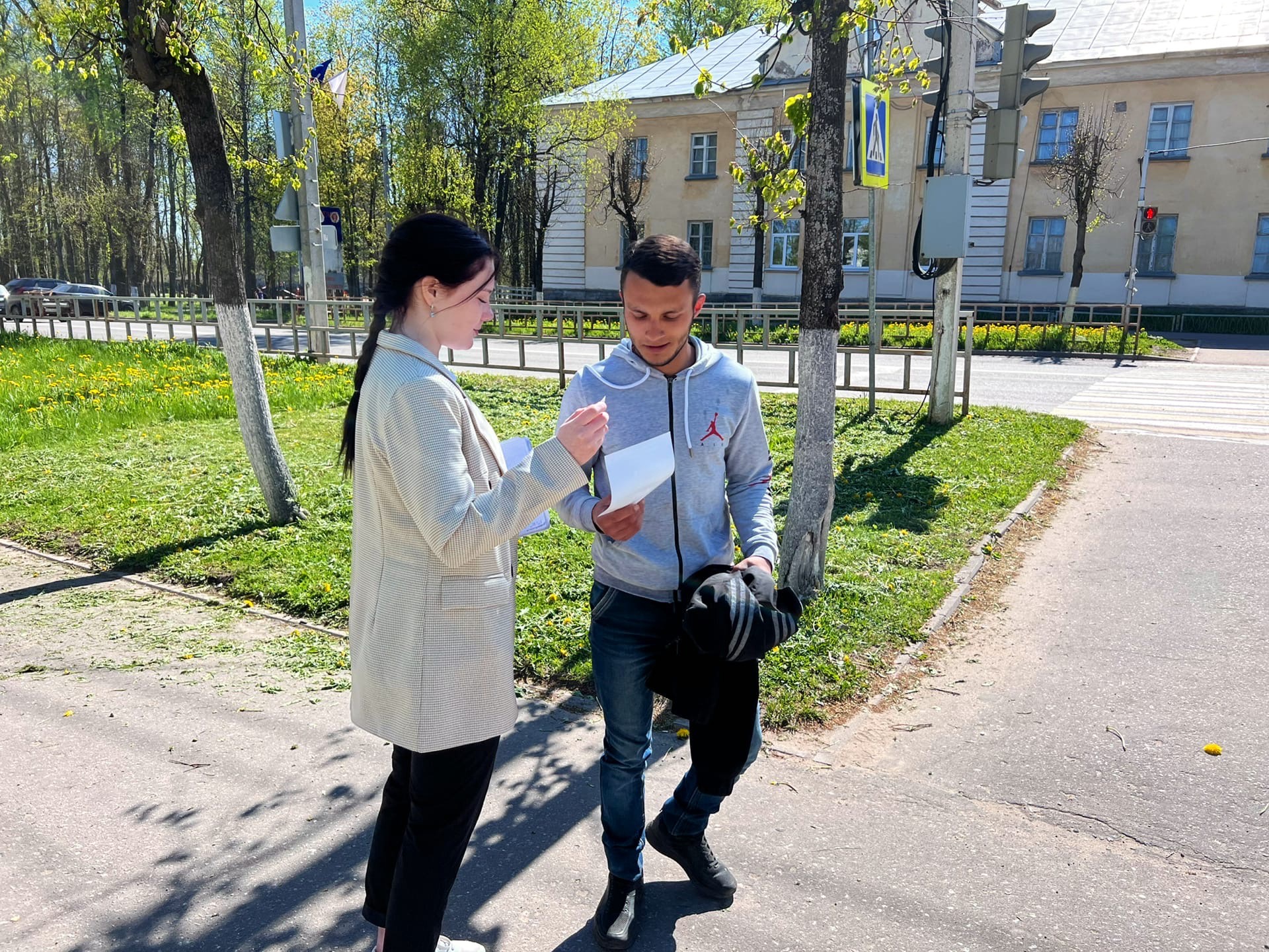 В Нелидове прошла акция «Засветись!»