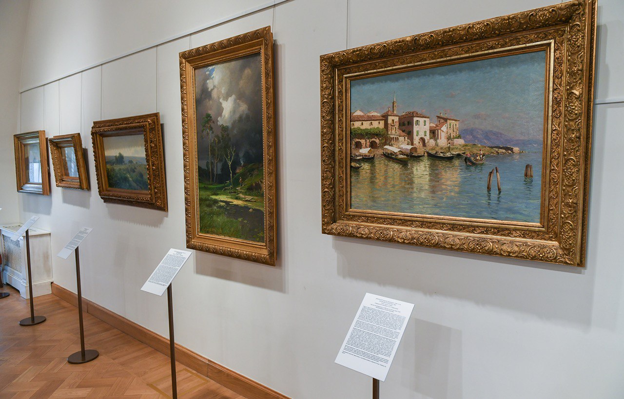 Игорь Руденя принял участие в открытии уникальной выставки «Передвижники. Русское искусство XIX – начала ХХ веков»