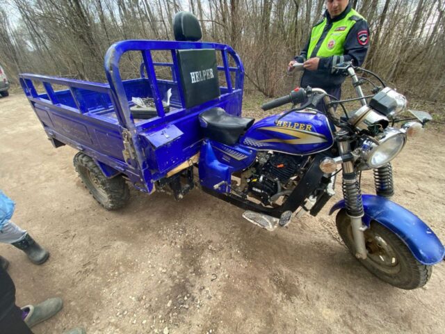 В Тверской области мужчина не справился с управлением трицикла В Тверской области мужчина не справился с управлением трицикла