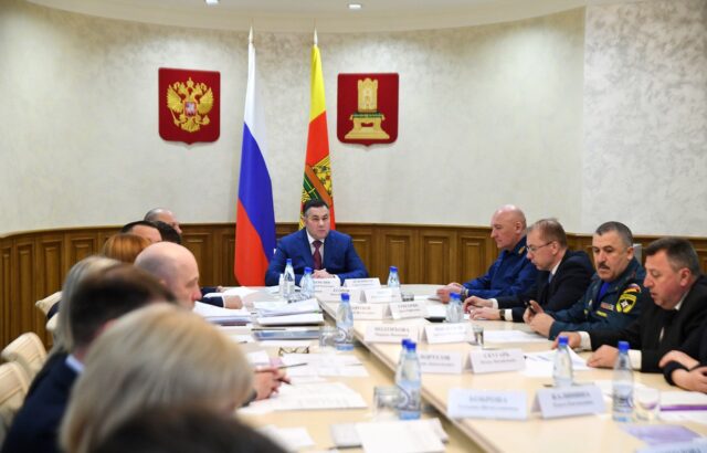 В Правительстве Тверской области рассмотрели текущую эпидемиологическую ситуацию в регионе
