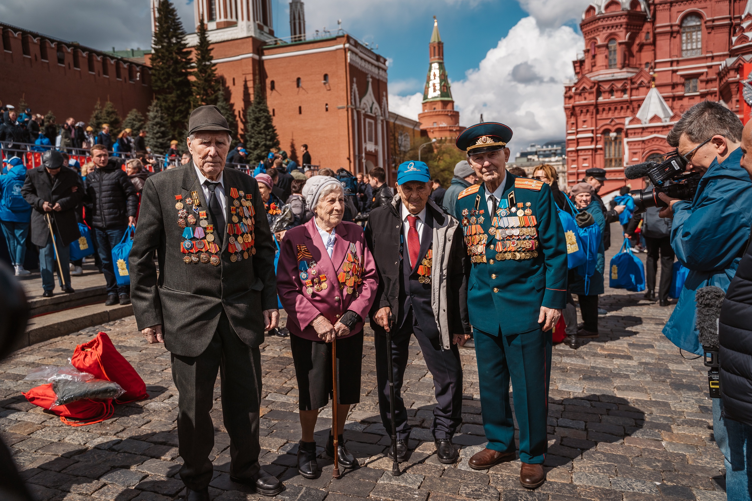 Фронтовики из Тверской области, суворовцы и курсантки ВКО приняли участие в Параде Победы в Москве