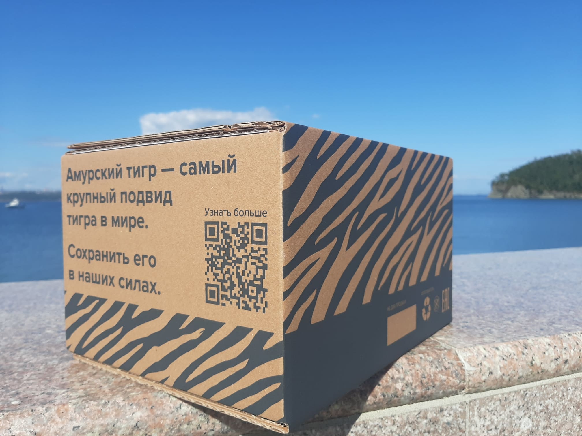 Почта выпустила лимитированную коллекцию упаковки, посвященную амурским тиграм Почта выпустила лимитированную коллекцию упаковки, посвященную амурским тиграм