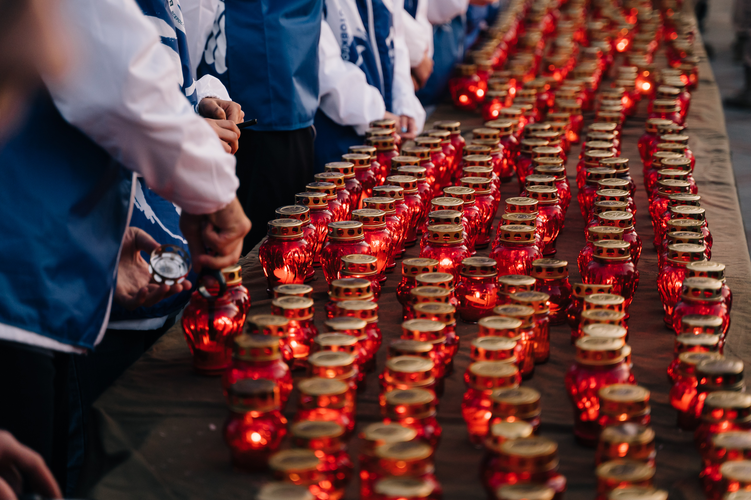 В День памяти и скорби в Твери прошла акция «Свеча памяти»