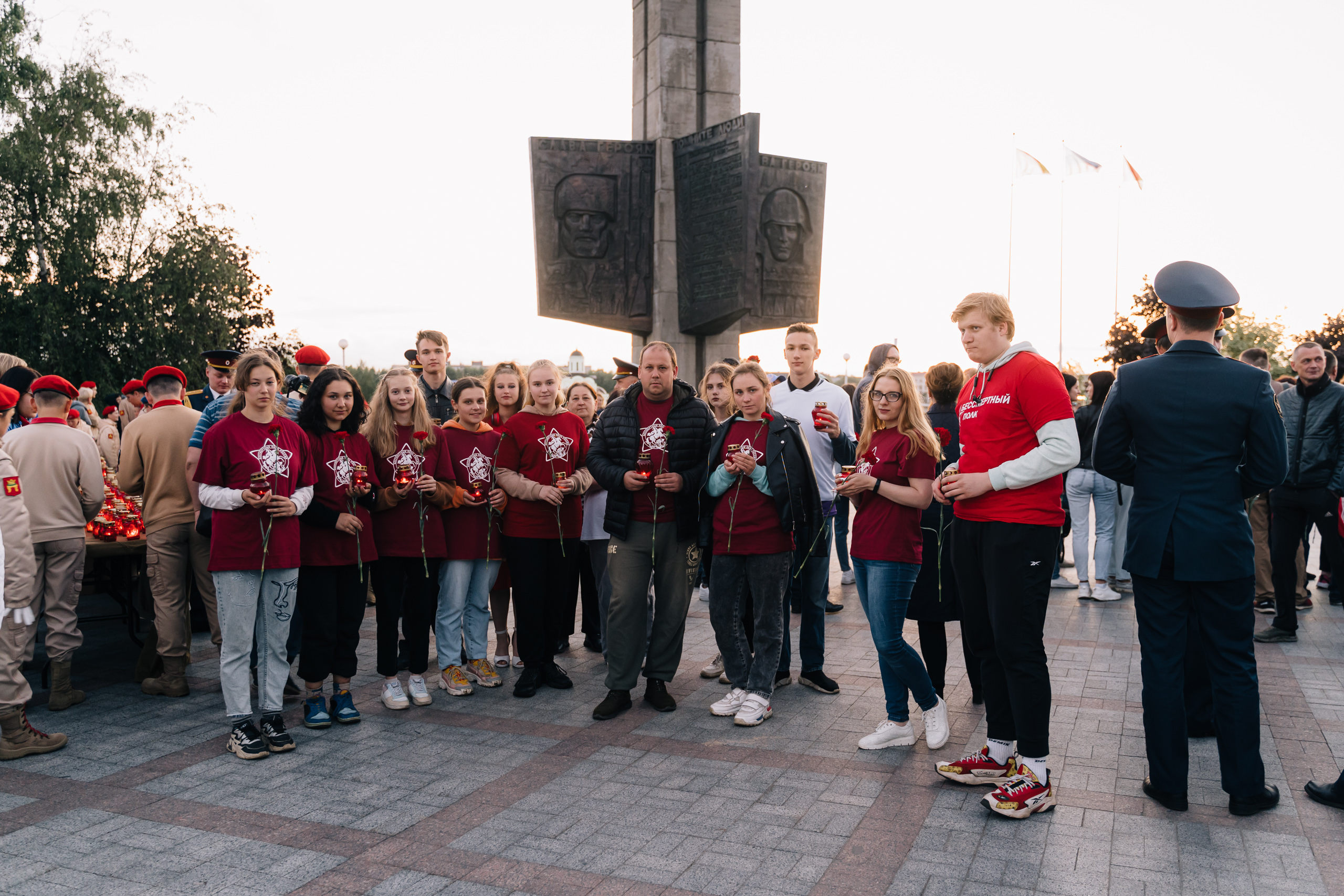 В День памяти и скорби в Твери прошла акция «Свеча памяти»