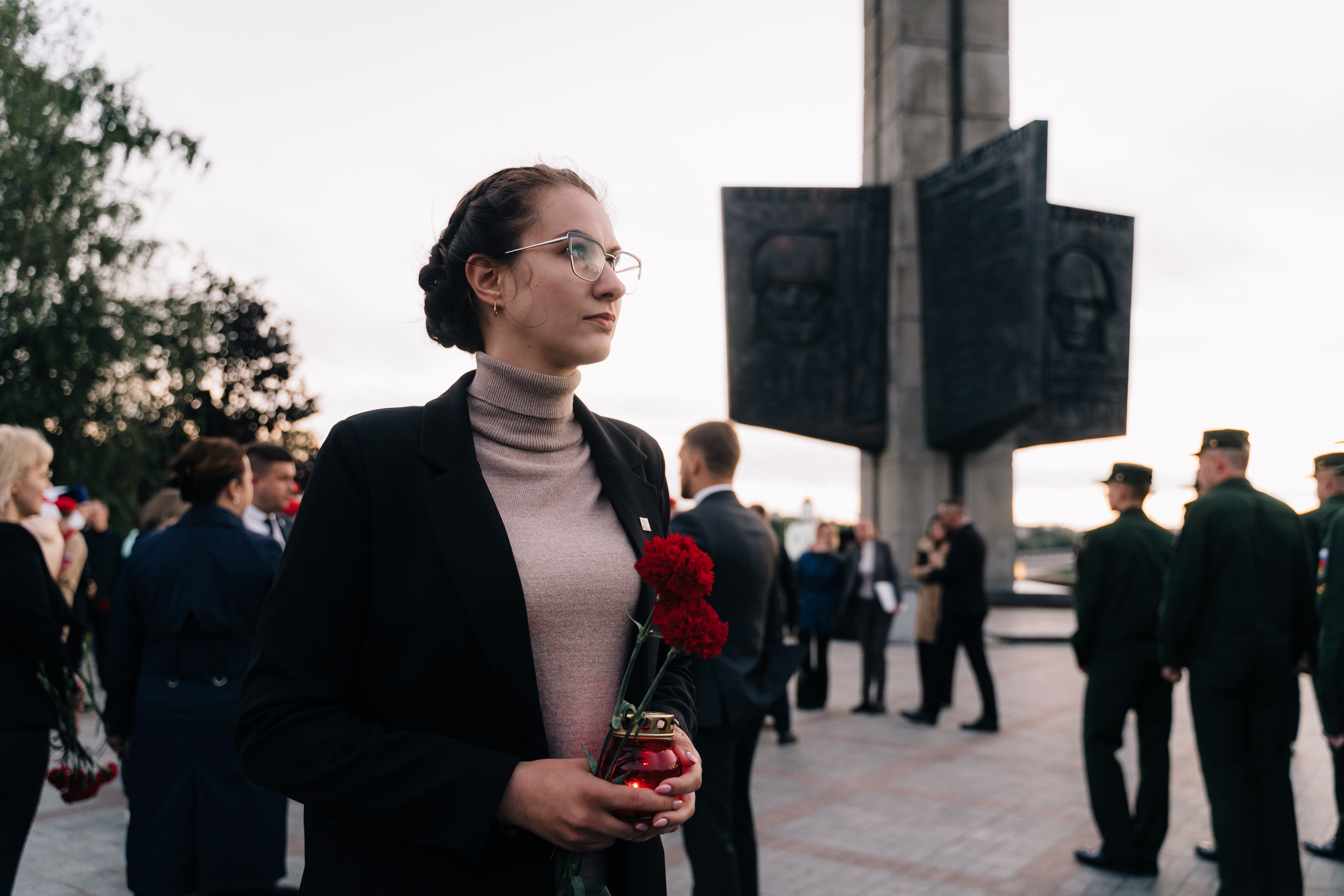 В День памяти и скорби в Твери прошла акция «Свеча памяти»