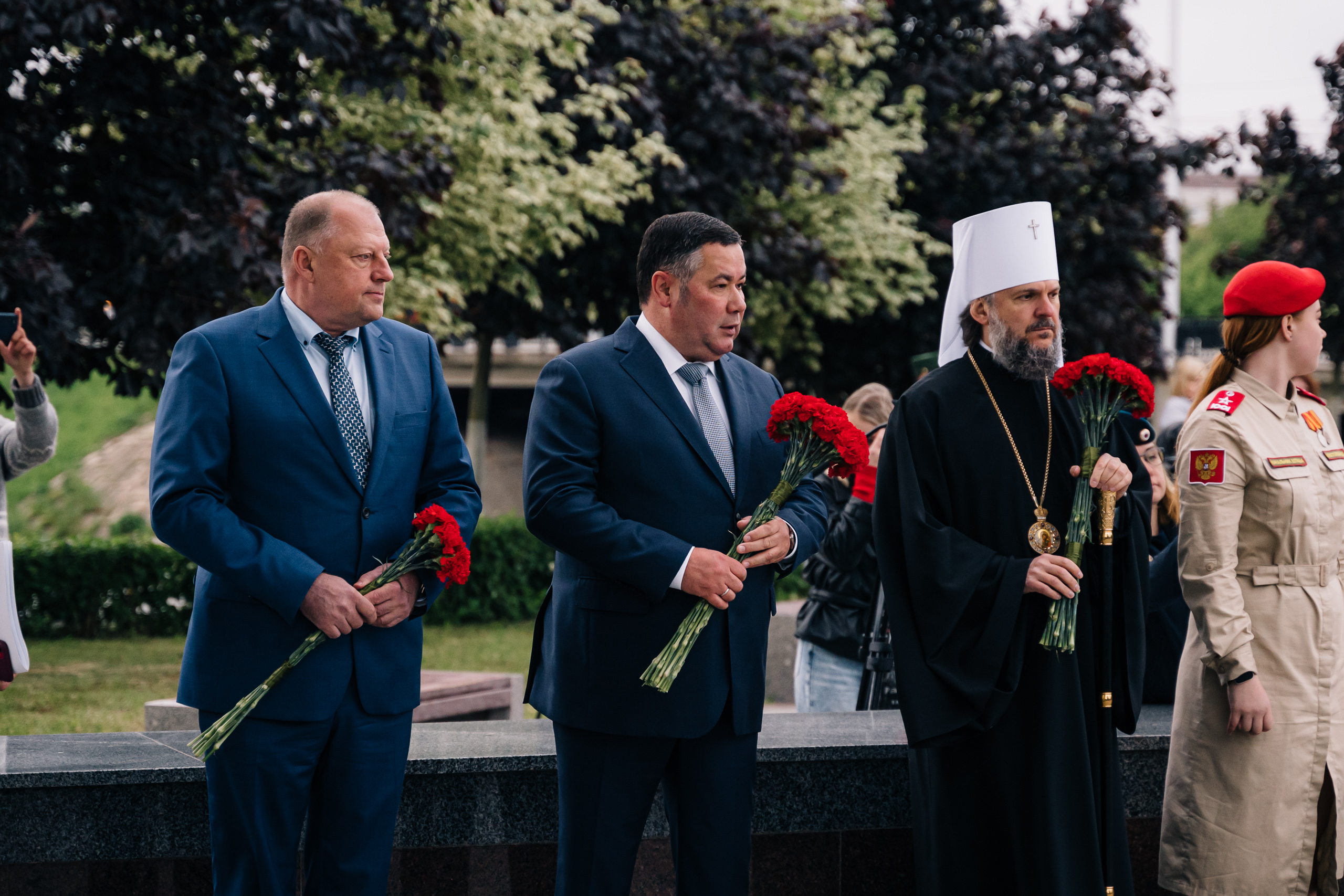 В День памяти и скорби в Твери прошла акция «Свеча памяти»