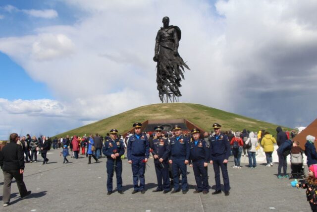 Военные контрразведчики провели патриотическую акцию в Ржевском районе