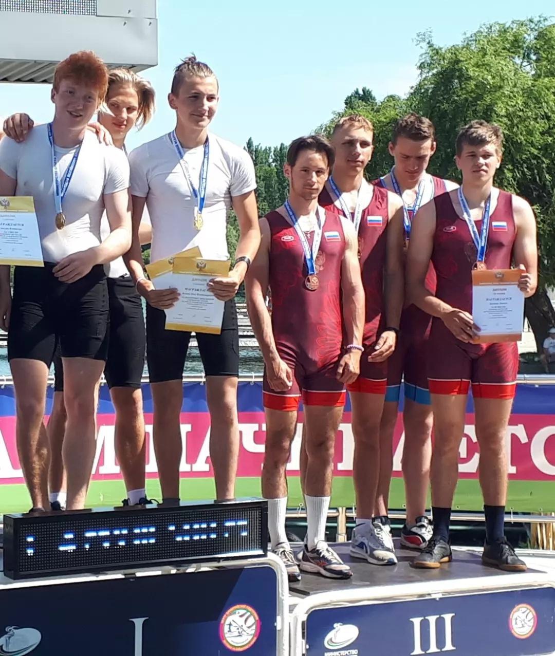 Спортсмены из Конаковского района стали призёрами в первенстве России по гребле на байдарках и каноэ
