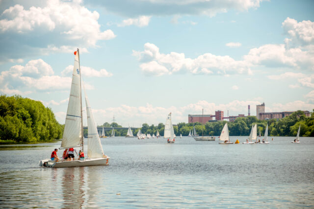 В Твери проходит всероссийское соревнование «Паруса России 2022»
