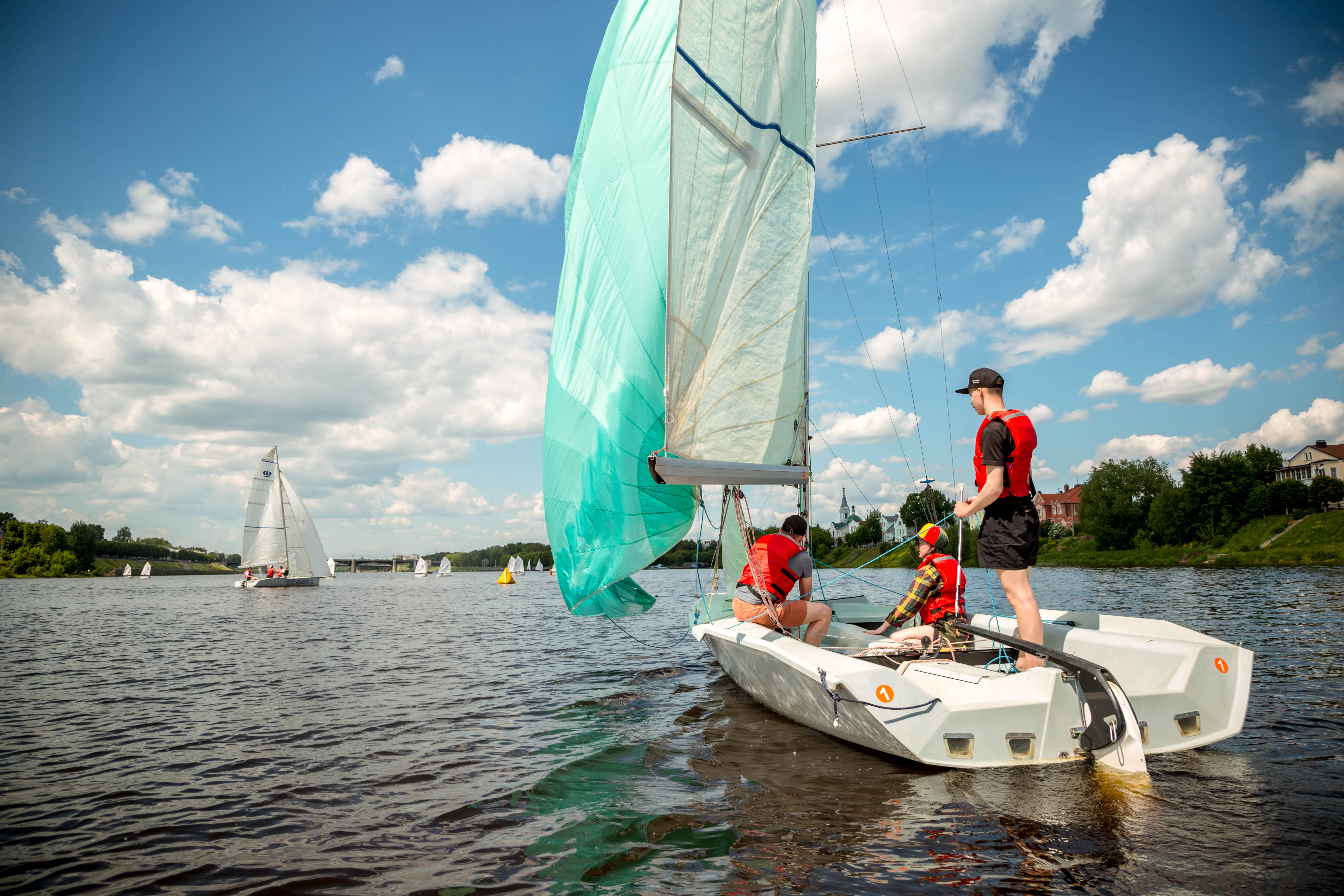 В Твери проходит всероссийское соревнование «Паруса России 2022»
