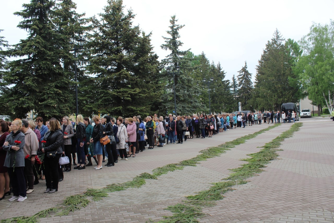 В Лихославле простились с Аланом Парфеновым, погибшим при выполнении служебного долга на Украине