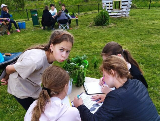 В Вышневолоцком округе прошел экологический слет воспитанников летних лагерей