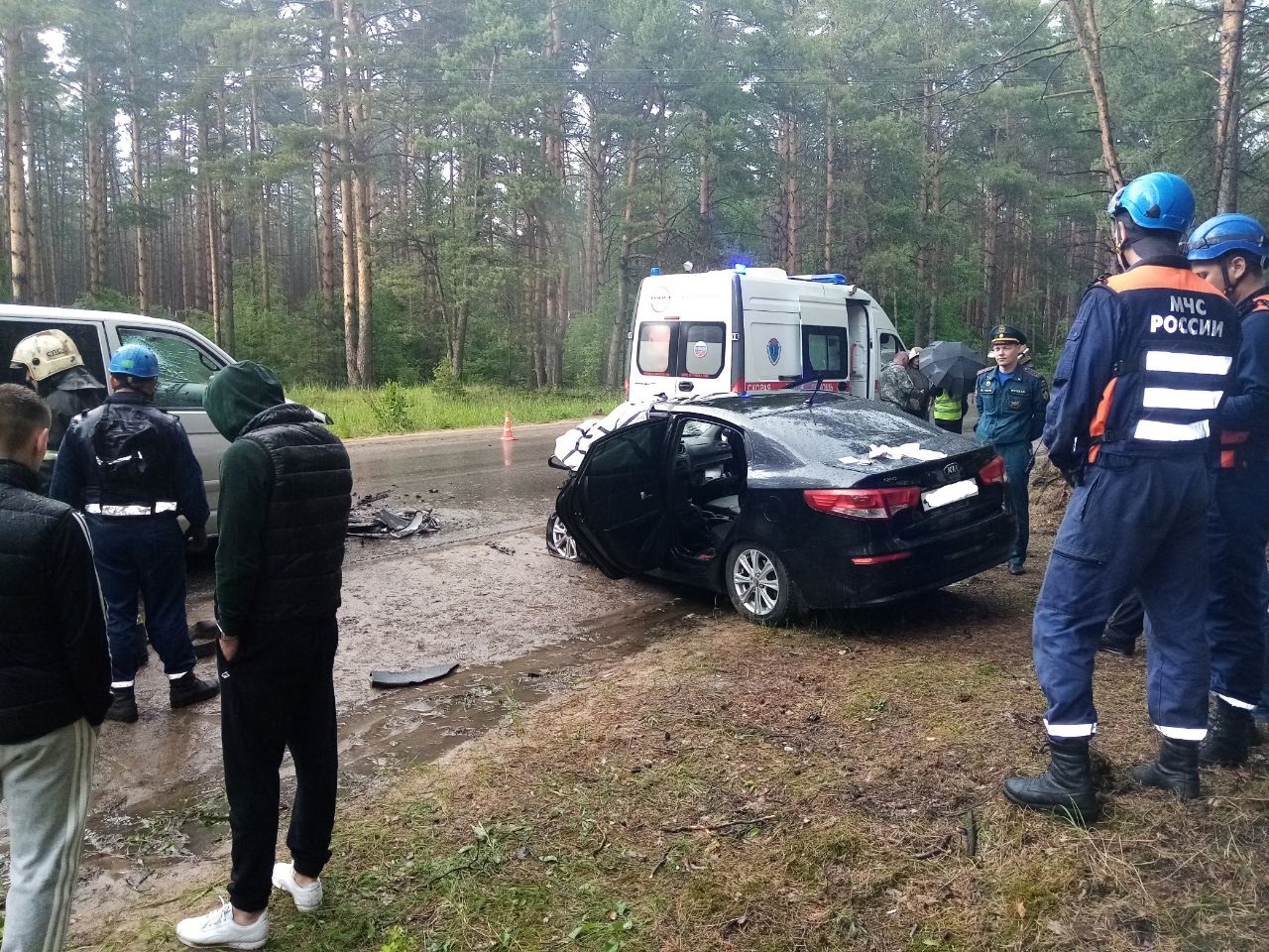 В Твери женщина-водитель погибла в лобовом столкновении автомобилей