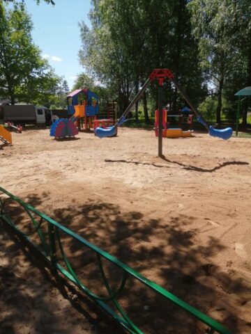 В поселке Овсище Вышневолоцкого округа обустроена новая детско-спортивная площадка В поселке Овсище Вышневолоцкого округа обустроена новая детско-спортивная площадка