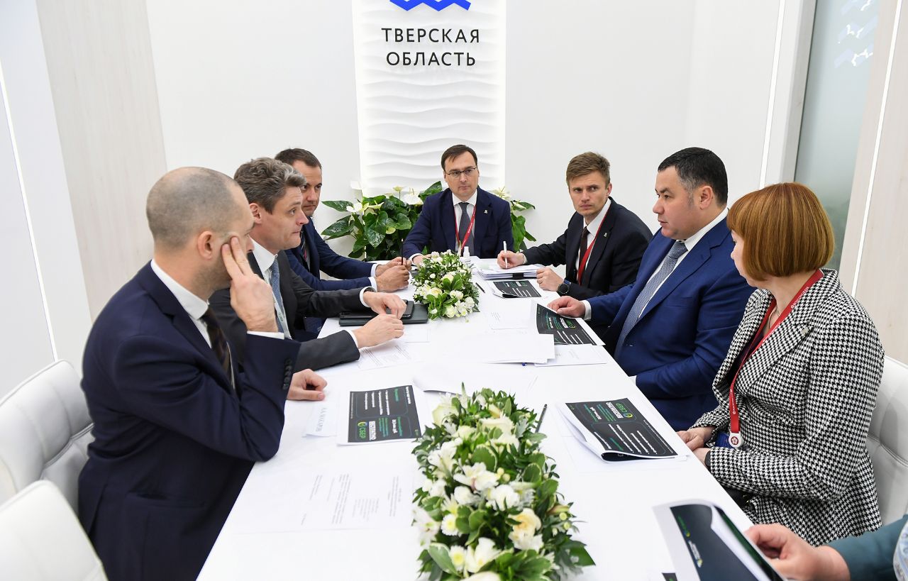 ПМЭФ-2022: В Тверской области планируется развивать цифровые сервисы ПАО «Сбербанк»
