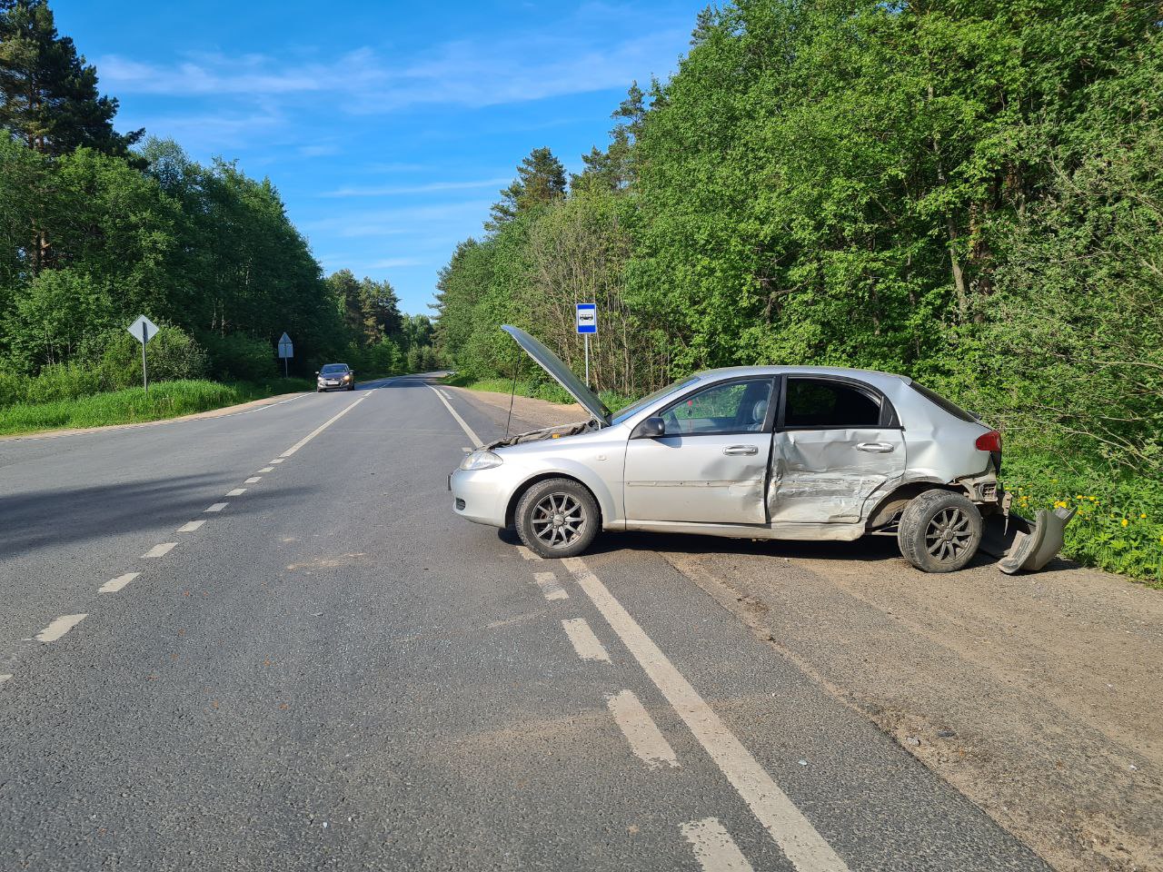 Два человека получили травмы в ДТП на Сахаровском шоссе