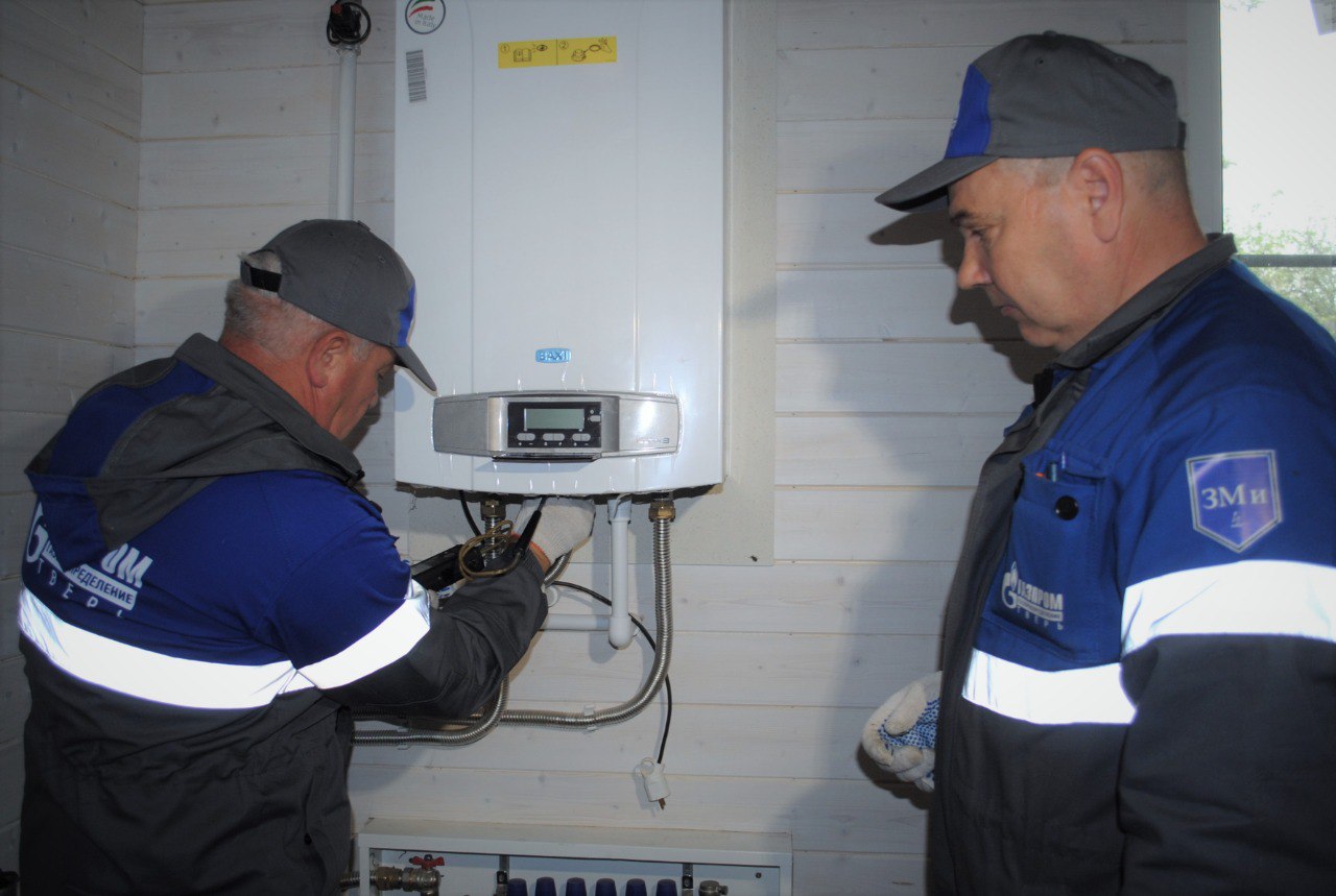 В Верхневолжье продолжается догазификация домовладений 