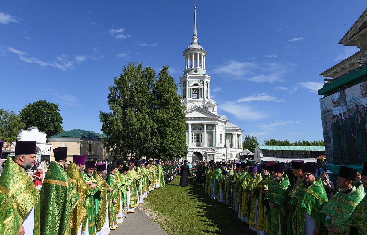 Игорь Руденя принял участие в торжествах в честь 450-летия перенесения мощей святого преподобного Ефрема Новоторжского