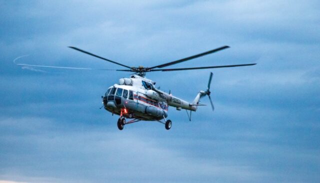 Вертолет санавиации доставил в Тверь пациента из Вышневолоцкого округа