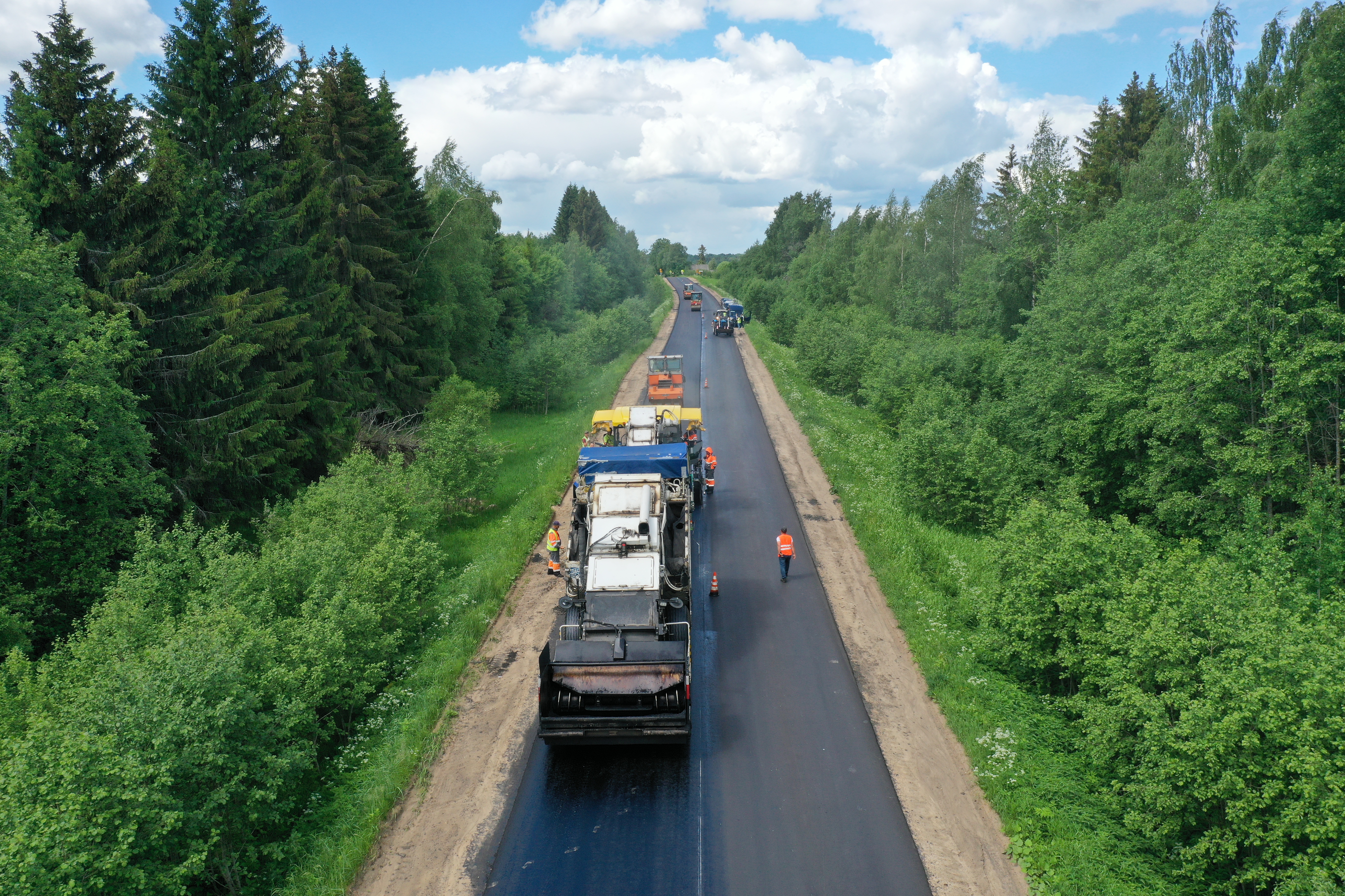 В Тверской области проверяют качество ремонта дороги Вышний Волочек – Бежецк – Сонково
