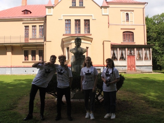 Ребята из оленинской видеостудии посетили Великие Луки