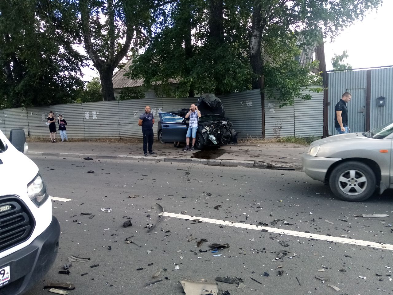 Три человека получили травмы в массовом ДТП в Твери