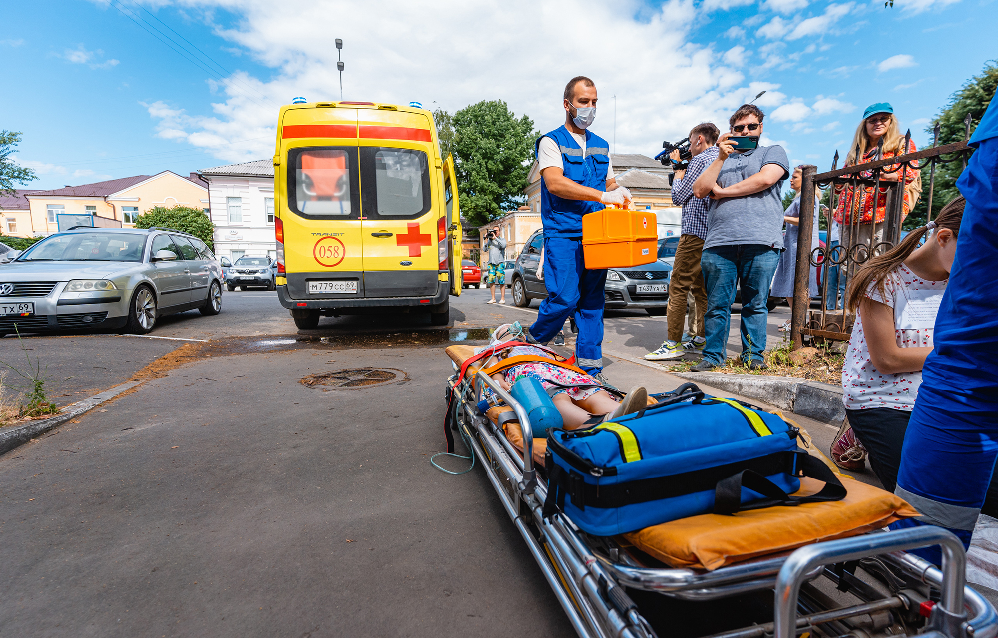 В Твери прошли учения по спасению детских жизней