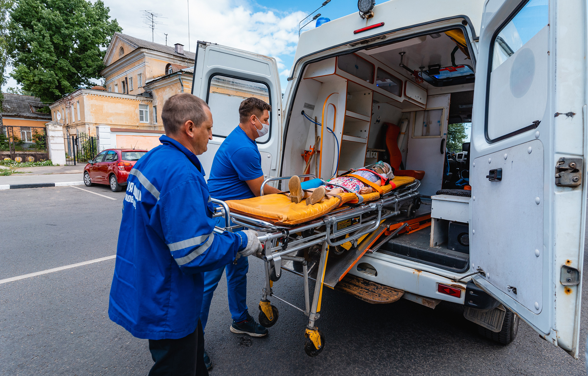 В Твери прошли учения по спасению детских жизней