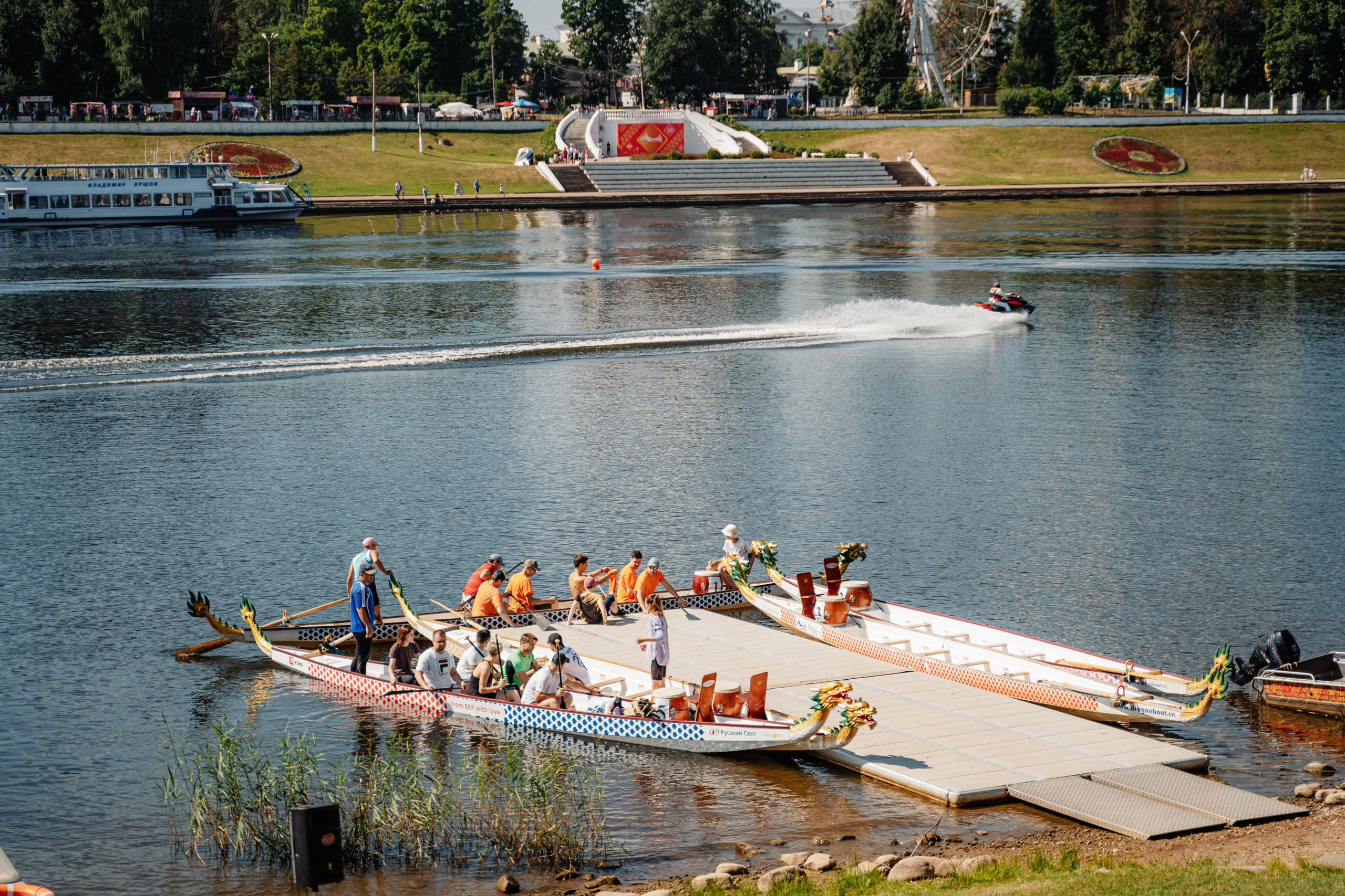 Вызов тверского дракона: команда РИА Верхневолжье приняла участие в соревнованиях по гребле