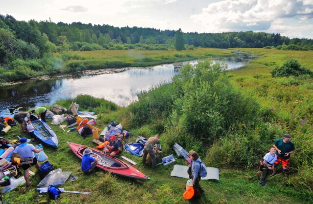 Водными путями Великого водораздела Водными путями Великого водораздела