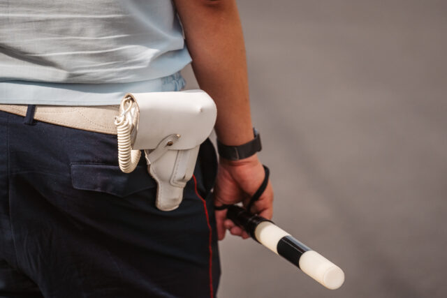 Сотрудники ГИБДД Тверской области остановили на дороге несовершеннолетнего водителя