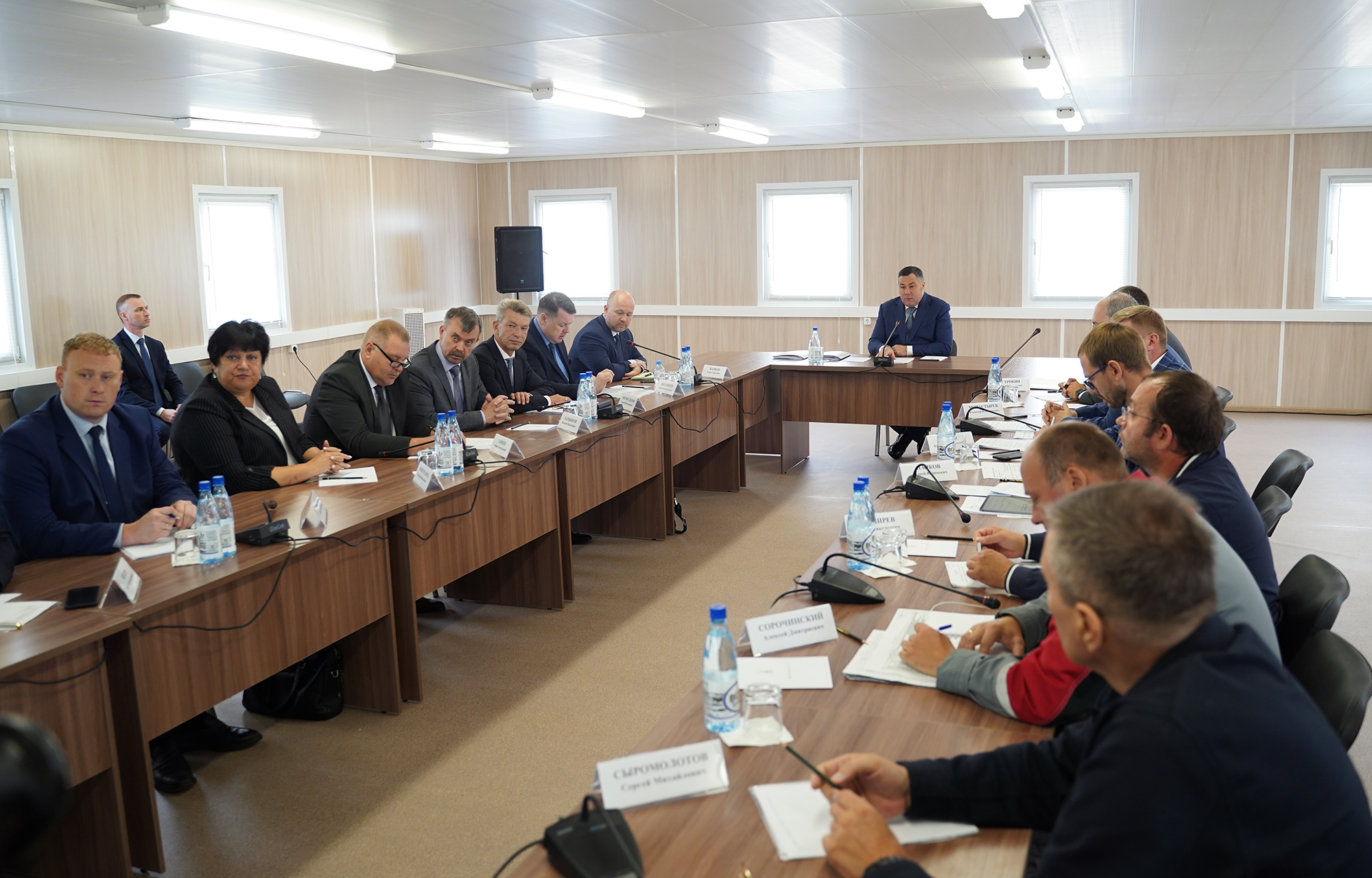 Игорь Руденя провел выездное совещание по вопросам строительства третьего этапа скоростной трассы М-11 «Нева»