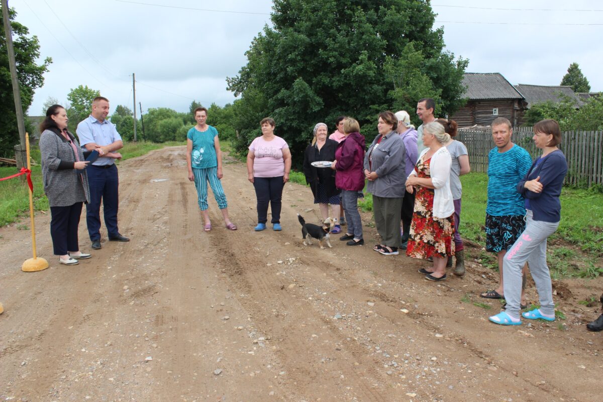 Жители деревни под Лихославлем получили долгожданный водопровод