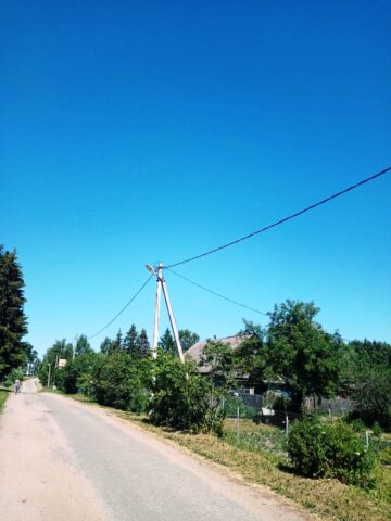 Тверьэнерго ведет работы по организации уличного освещения дорожной сети в населенных пунктах Торжокского района