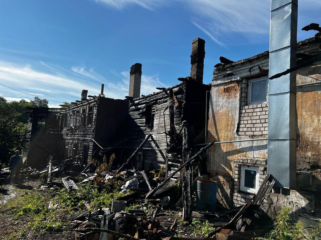 В Тверской области произошел пожар в жилом доме В Тверской области произошел пожар в жилом доме