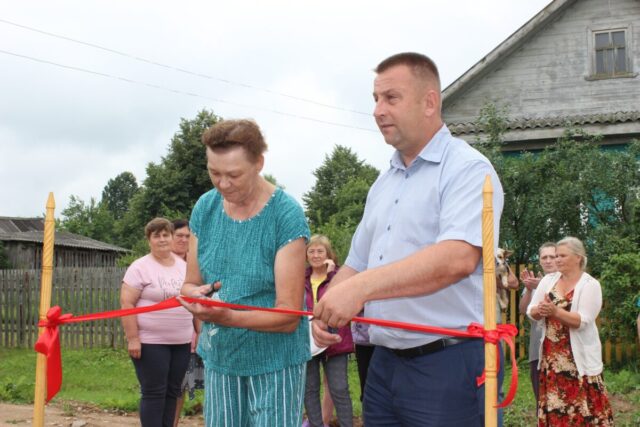 Жители деревни под Лихославлем получили долгожданный водопровод