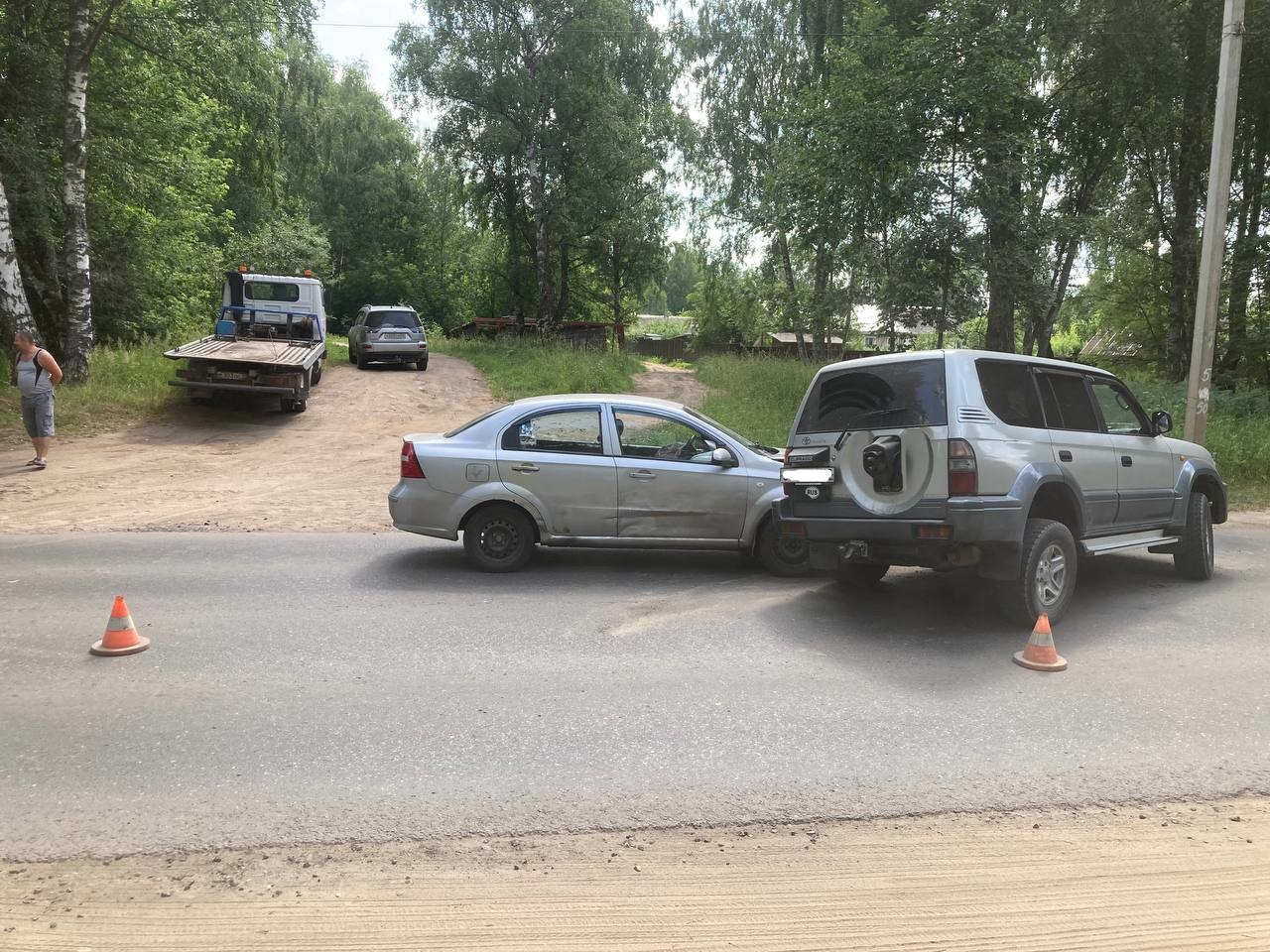 Женщина-водитель получила травмы в ДТП в Кимрах