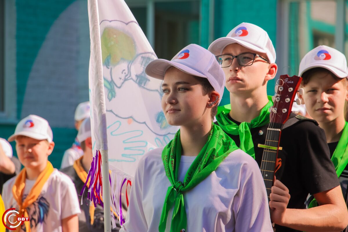 В детском лагере под Вышним Волочком завершилась профильная смена